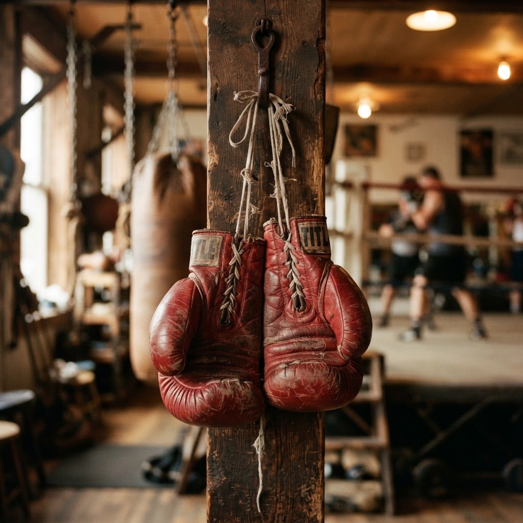 Memorial photo of The Boxing Gloves From the Gym