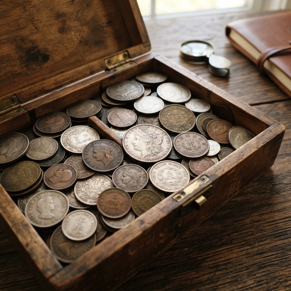 Memorial photo of The Coin Collection From Grandpa's Drawer