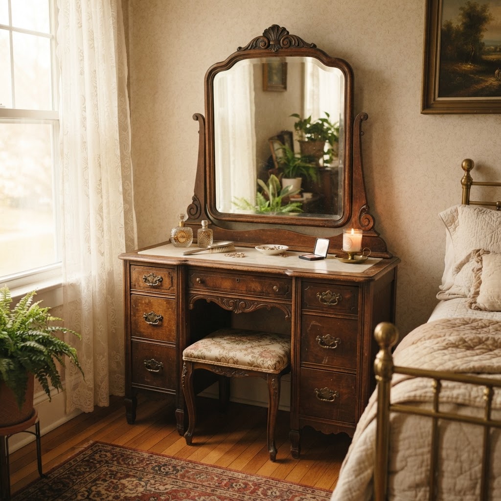 Memorial photo of The Vanity From the Bedroom
