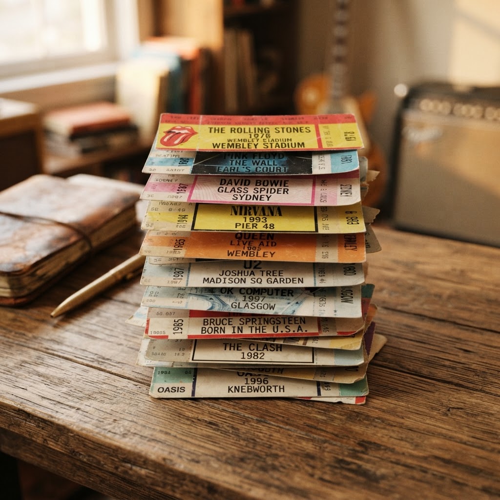 Memorial photo of The Ticket Stubs From Every Show