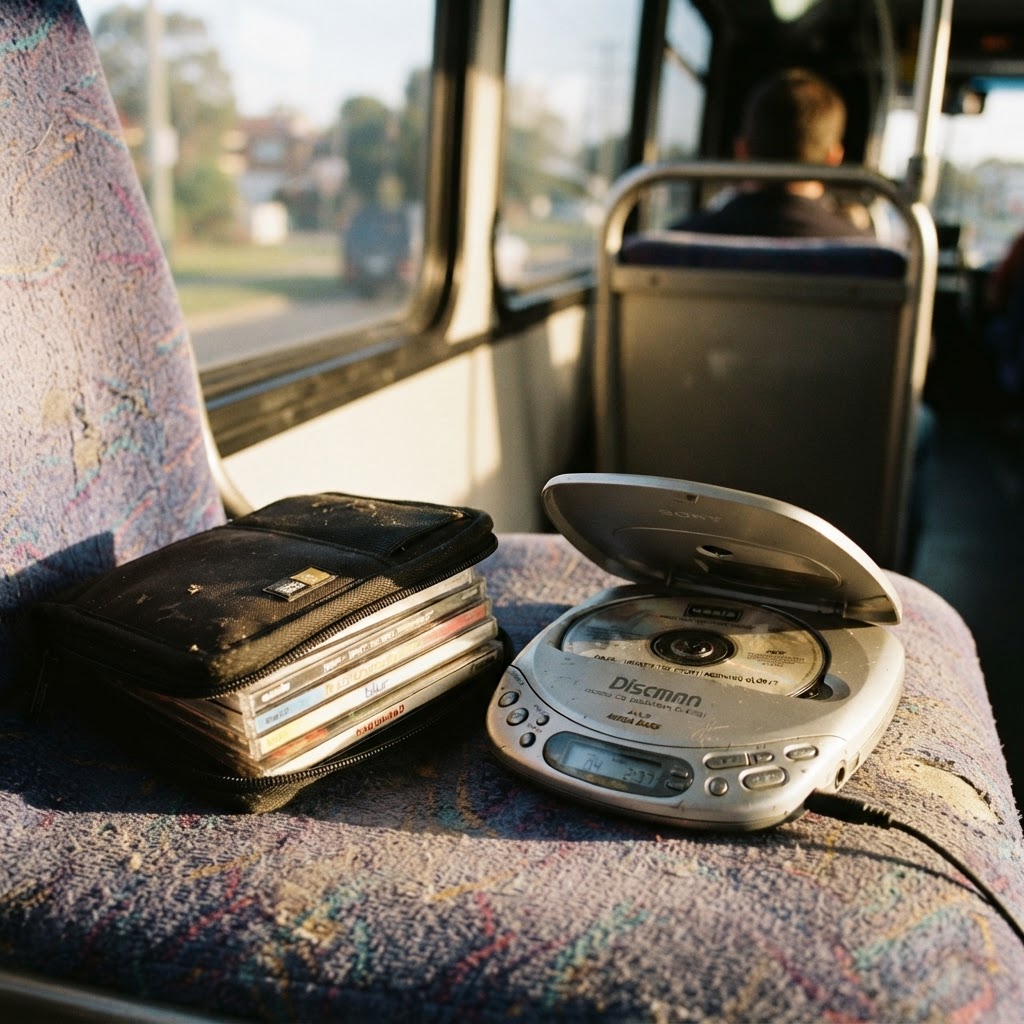 Memorial photo of The Sony Discman That Skipped on Every Bump