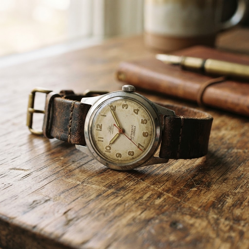Memorial photo of Dad's Watch That Stopped at 3:47