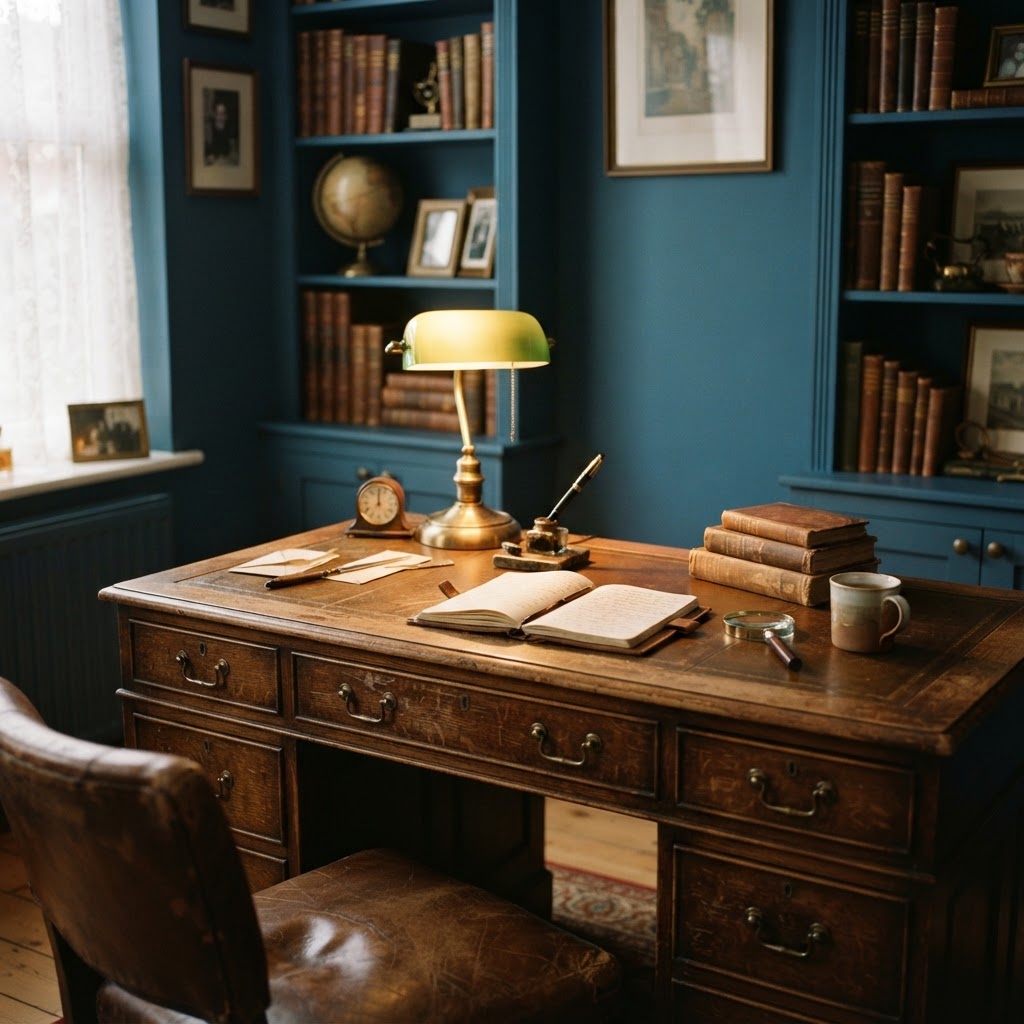 Memorial photo of The Desk From the Study