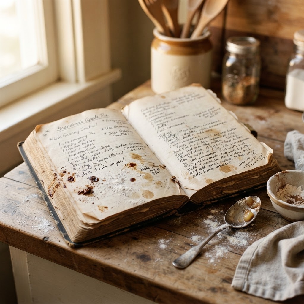 Memorial photo of The Cookbook With Mom's Notes
