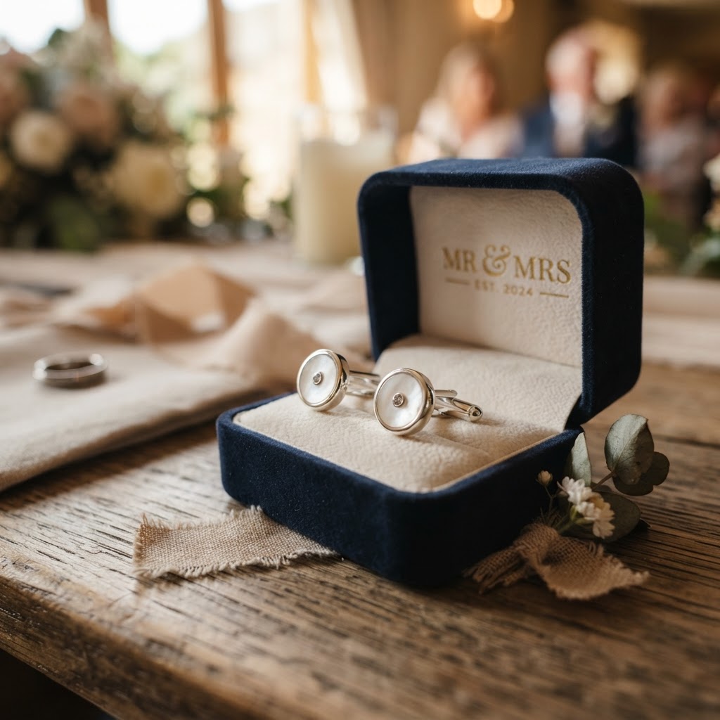 Memorial photo of The Cufflinks From Our Wedding Day