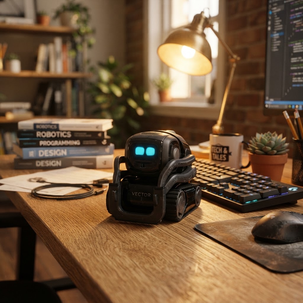 Memorial photo of The Vector Robot That Was Always Watching