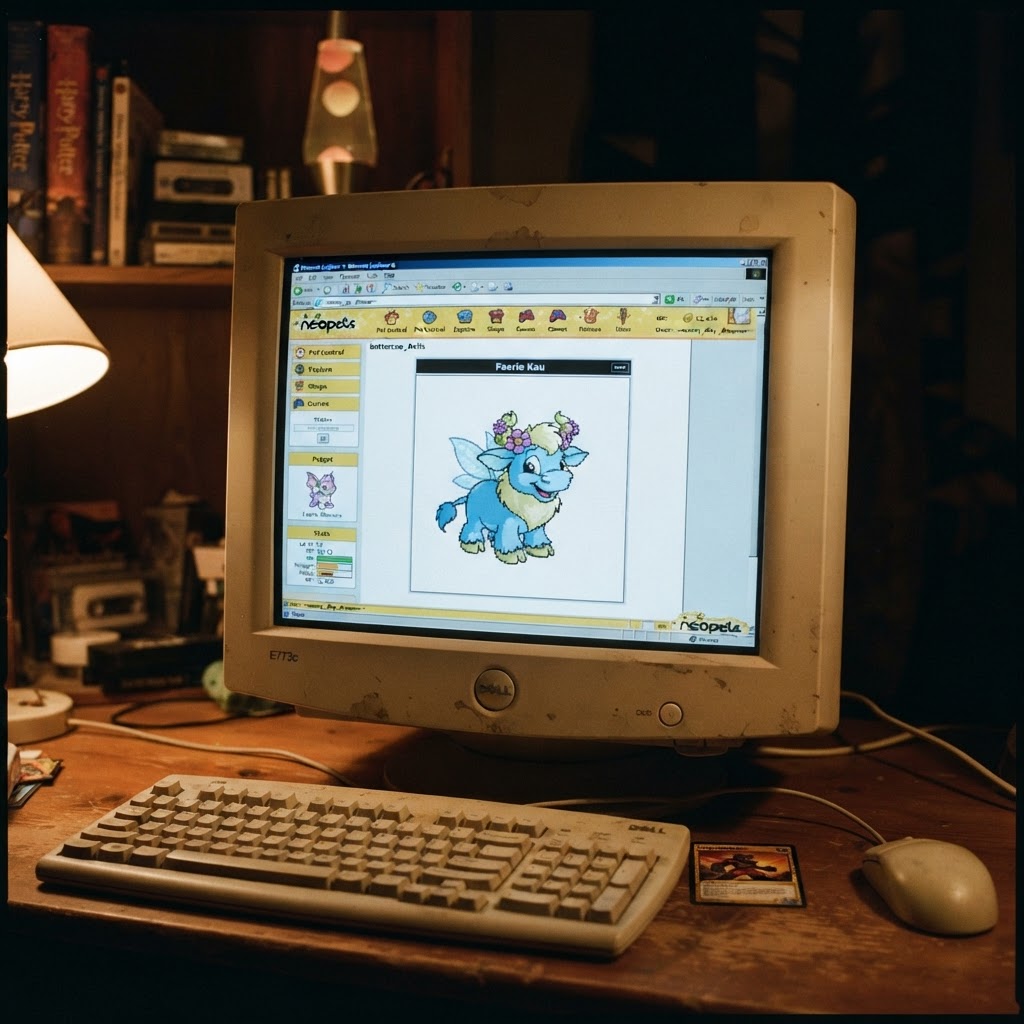 Memorial photo of The Neopet I Raised for a Decade