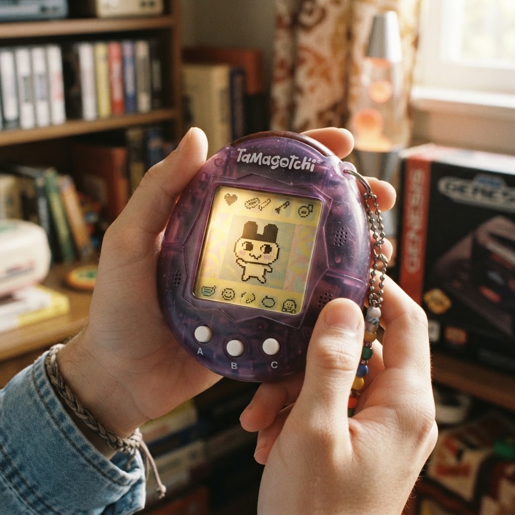 Memorial photo of The Tamagotchi I Raised for Three Years