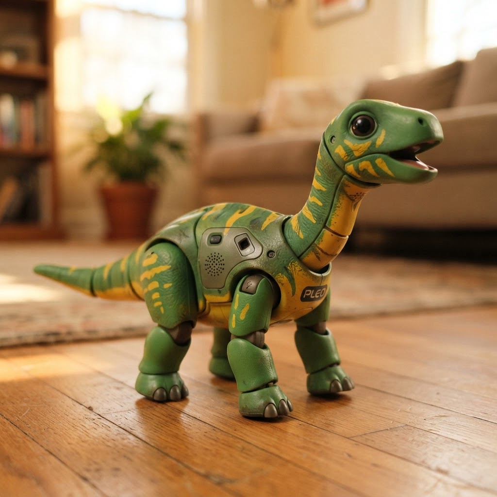 Memorial photo of The Pleo Dinosaur That Learned My Voice