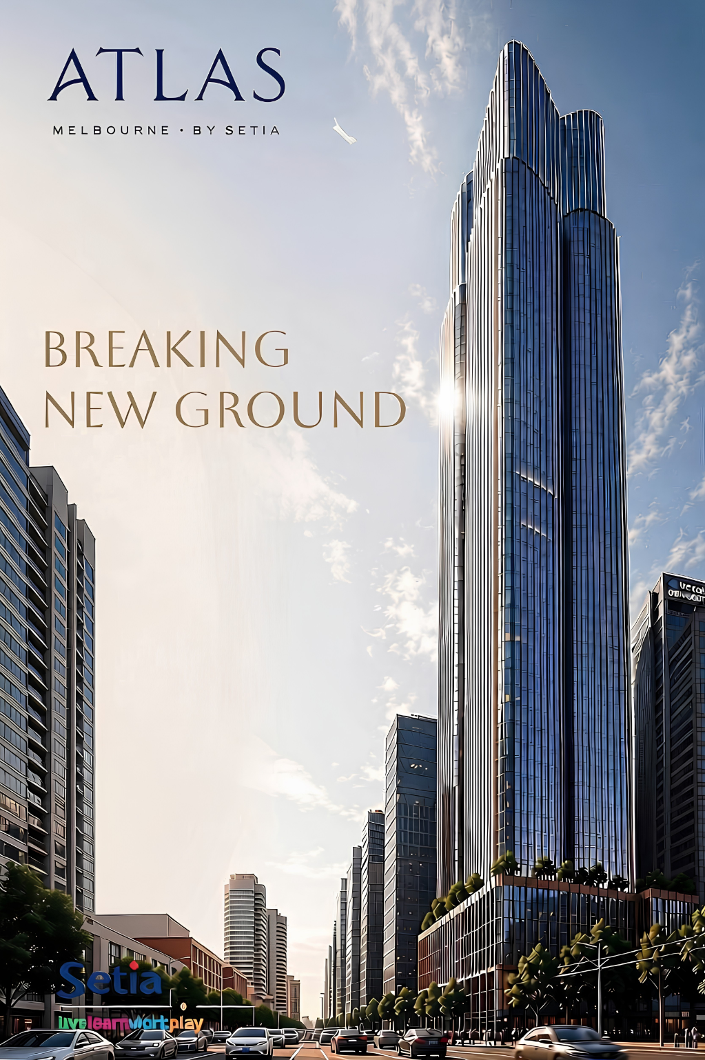 S P Setia Breaks Ground on Atlas Melbourne