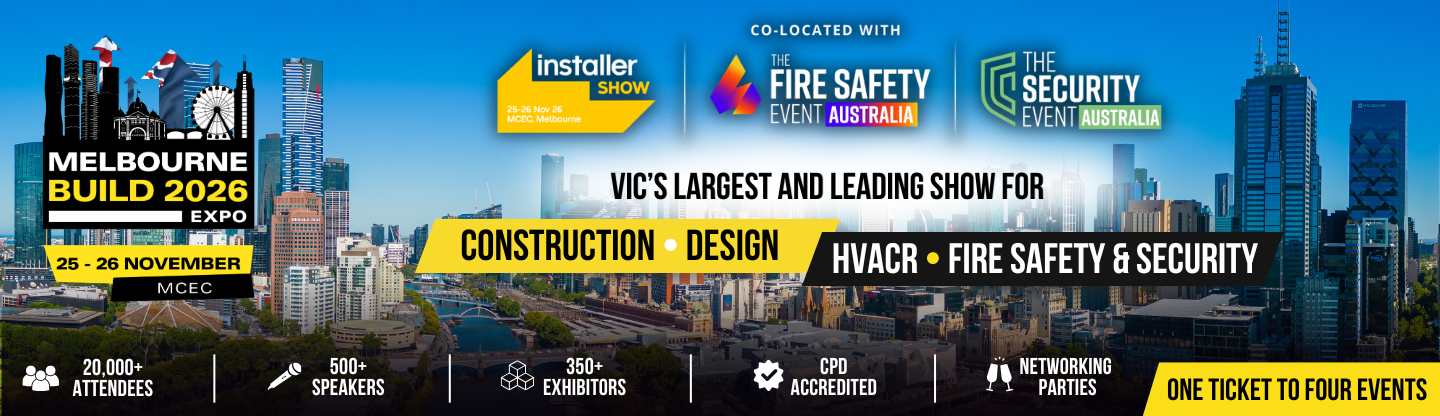 Melbourne Build 2026 Expo - 25-26 November, MCEC
