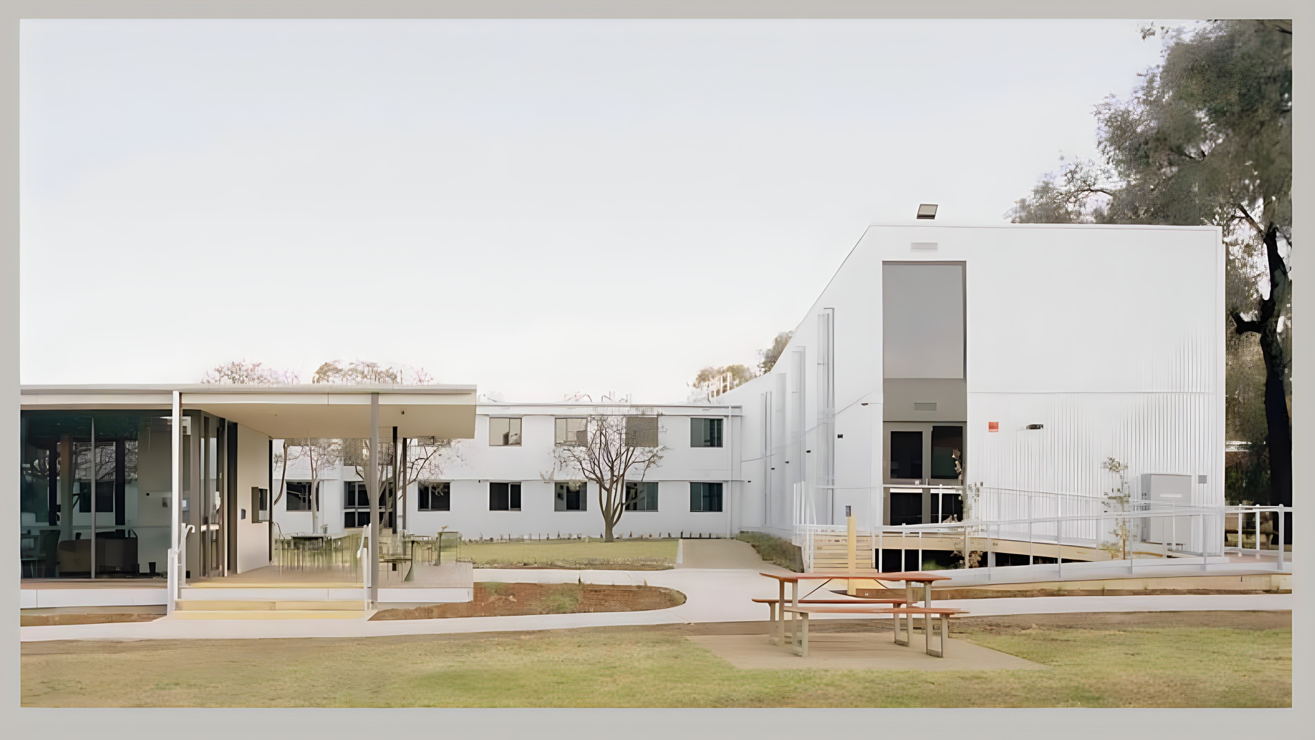 Modern regional student accommodation and campus-style facility