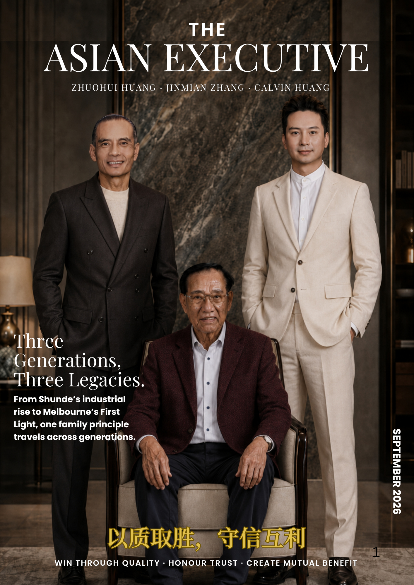 Three Generations, Three Legacies