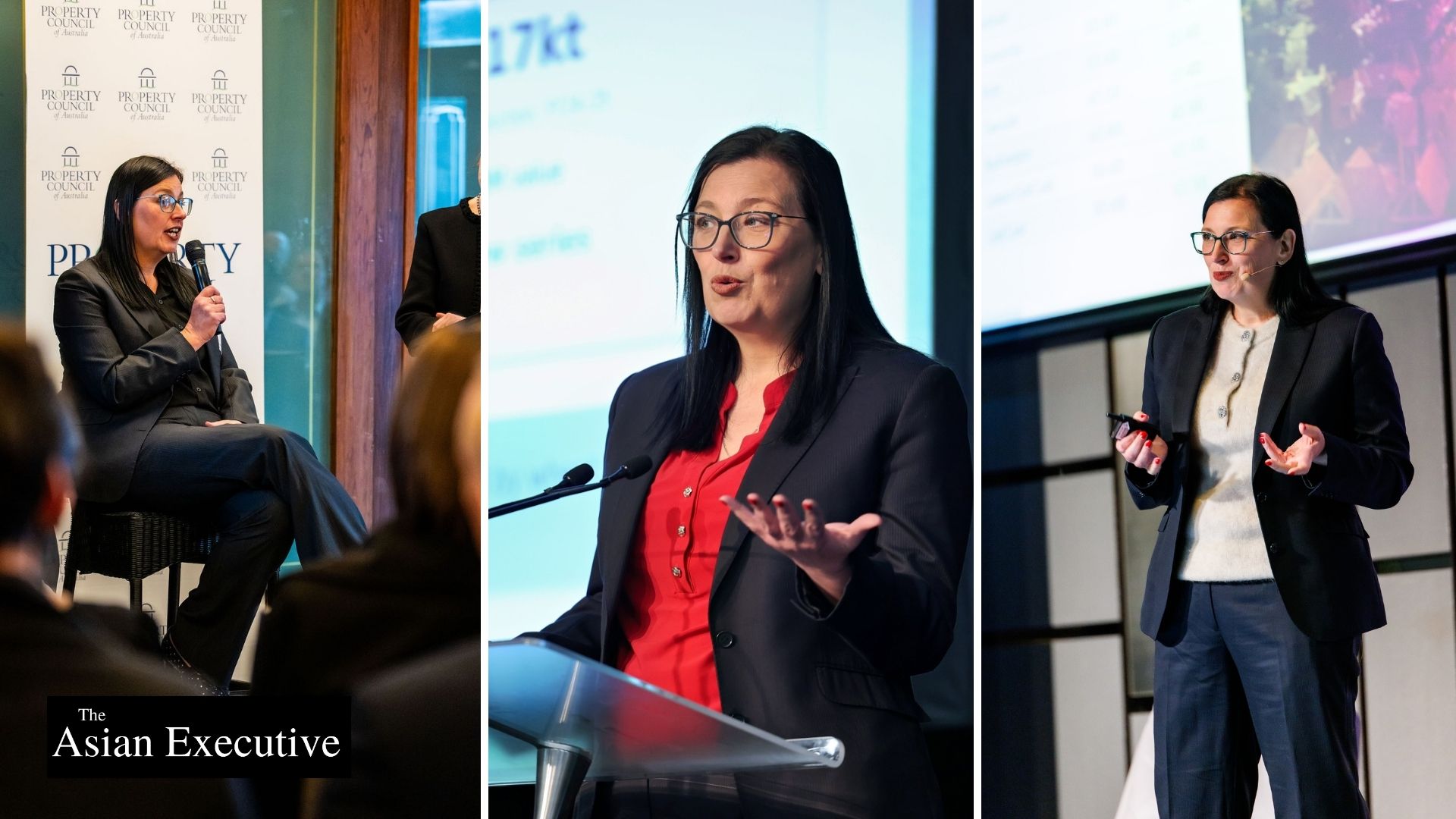 Vanessa Rader, Head of Research at Ray White, speaking at Property Council of Australia events