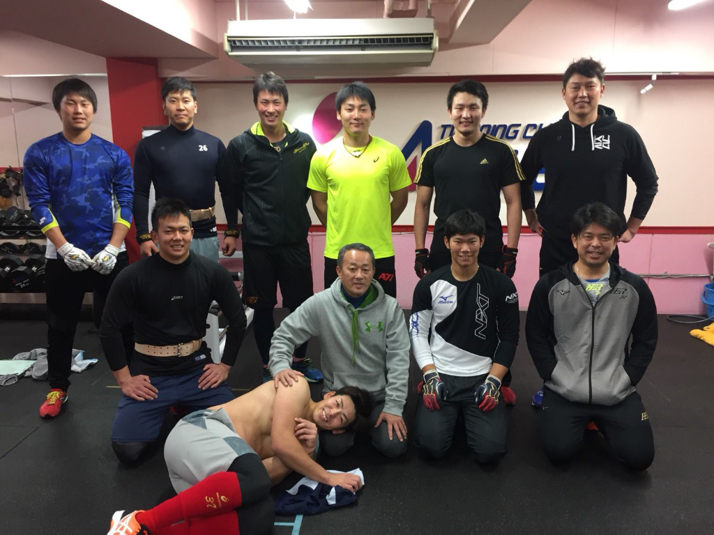 ジム・アスリート時代にプロ野球選手と同じ環境でトレーニングしていた安藤佑希也