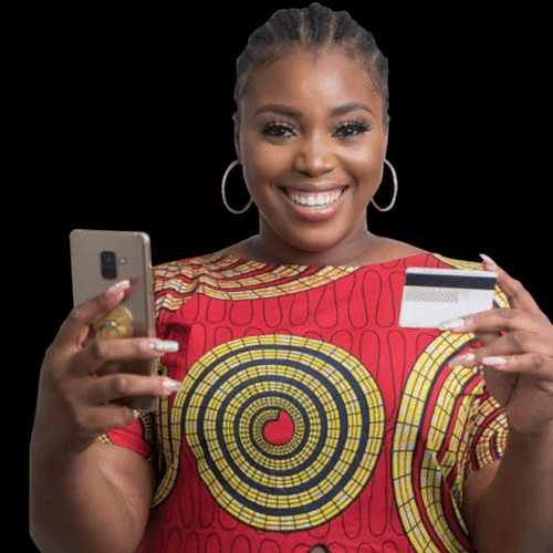 Shop with the BLAC Network app and pay with your card