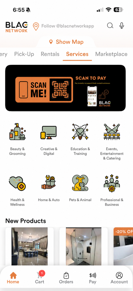 BLAC Network App