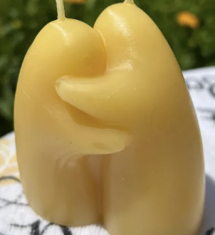 Hugger Beeswax Candle