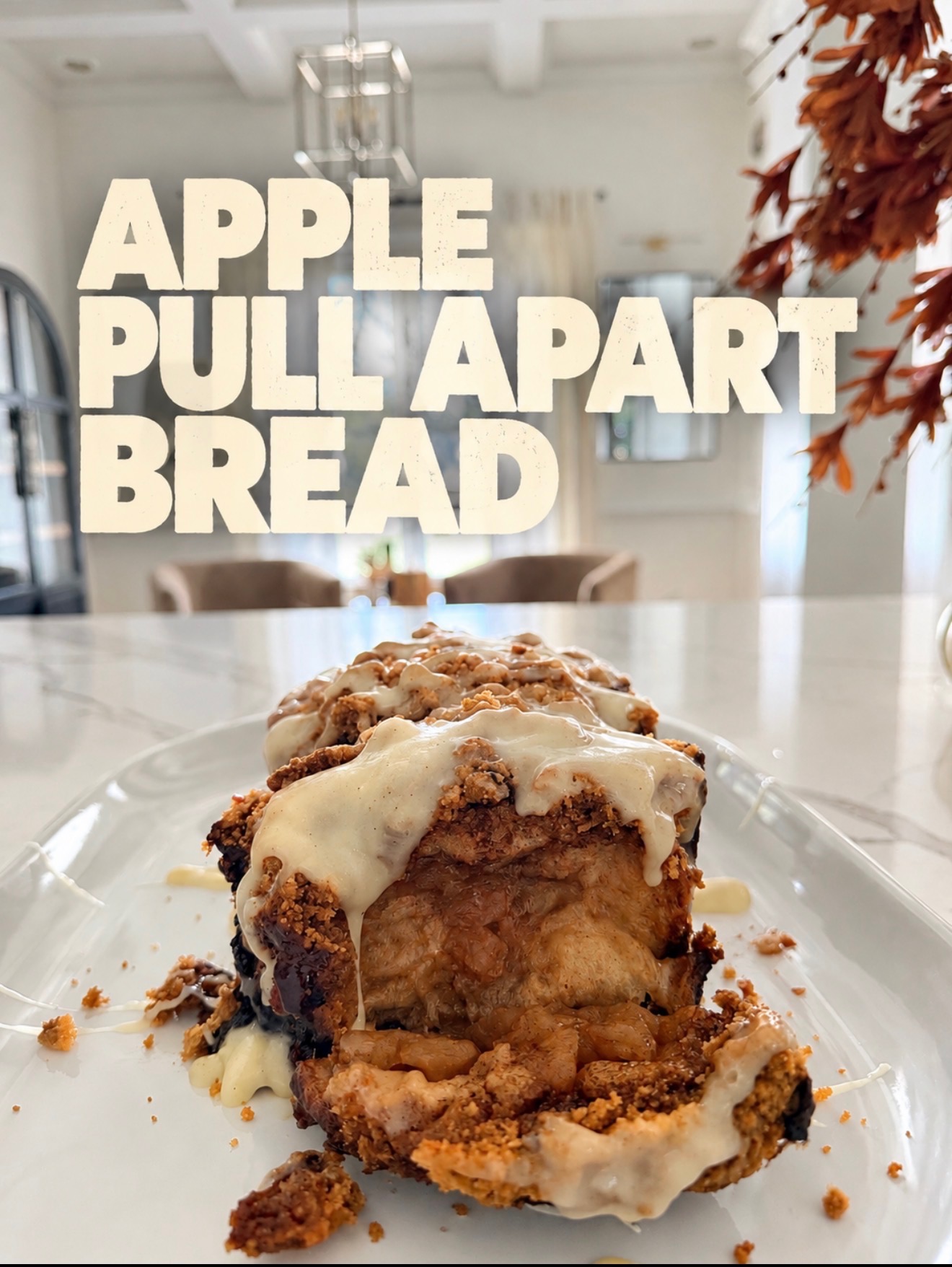 Apple Pull Apart Bread
