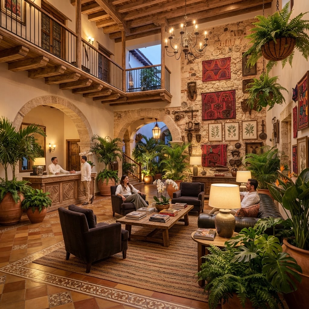 Diseño de experiencia para hoteles boutique en Colombia