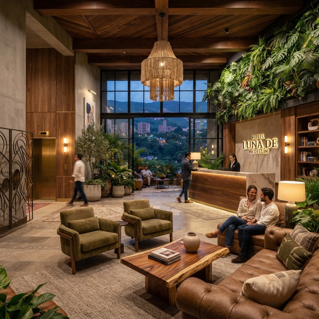 Diseño de interiores para hoteles boutique: Claves 2026
