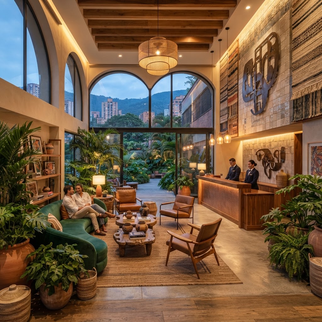 Diseño de interiores para hoteles boutique: Claves 2026