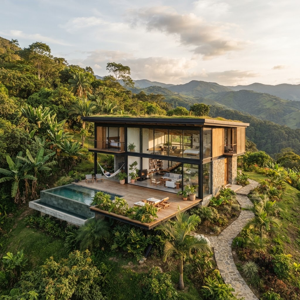 Arquitectura bioclimática para casas modernas en Colombia