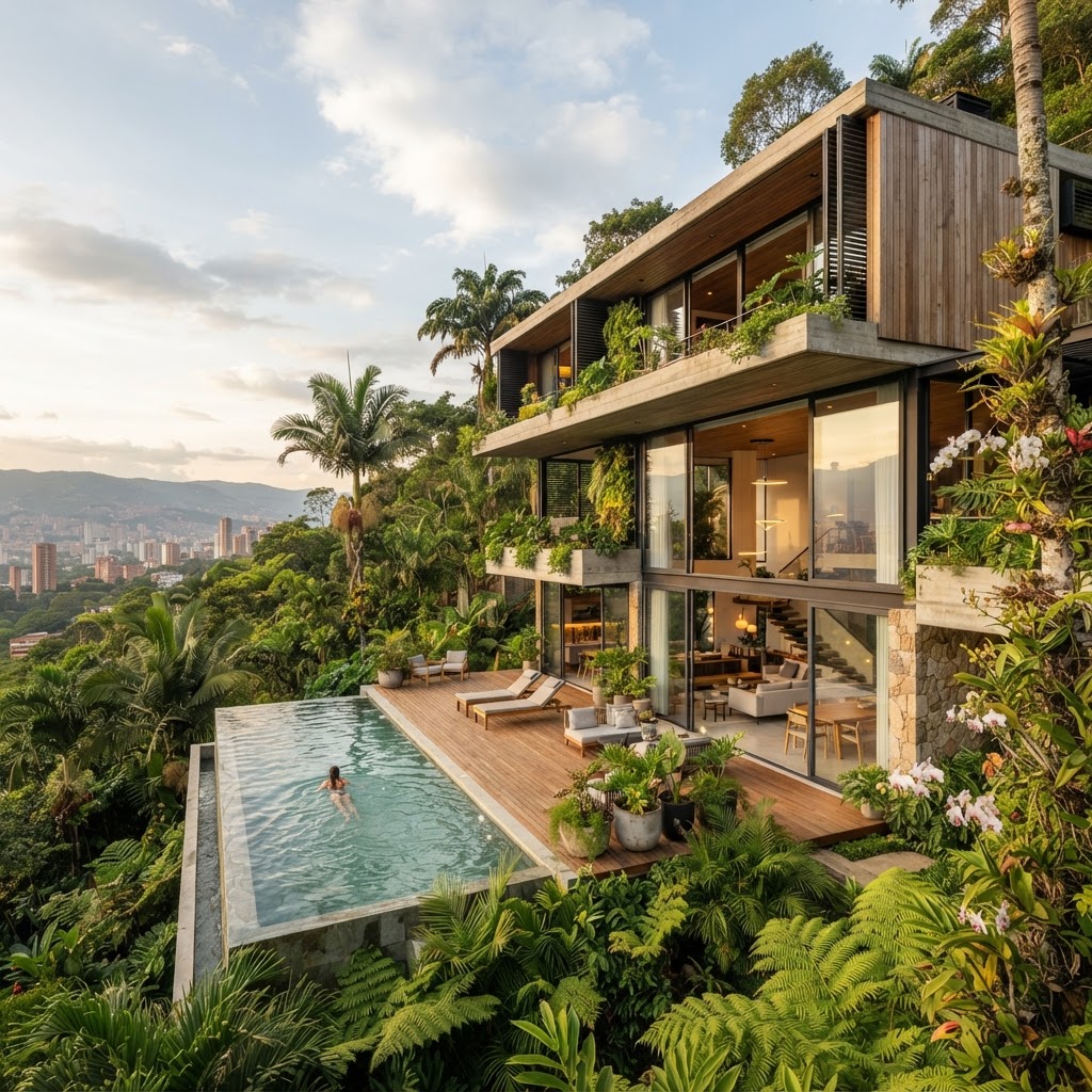 Arquitectura bioclimática en Medellín: confort natural