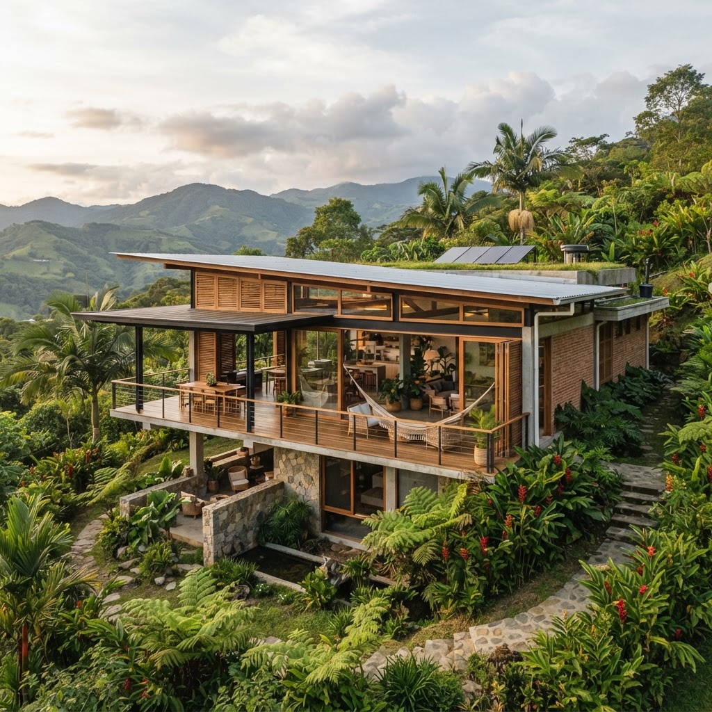 Arquitectura bioclimática para casas modernas en Colombia