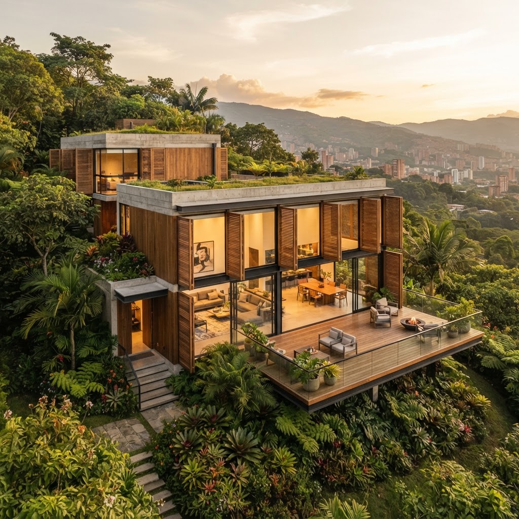 Arquitectura bioclimática en Medellín: Confort natural
