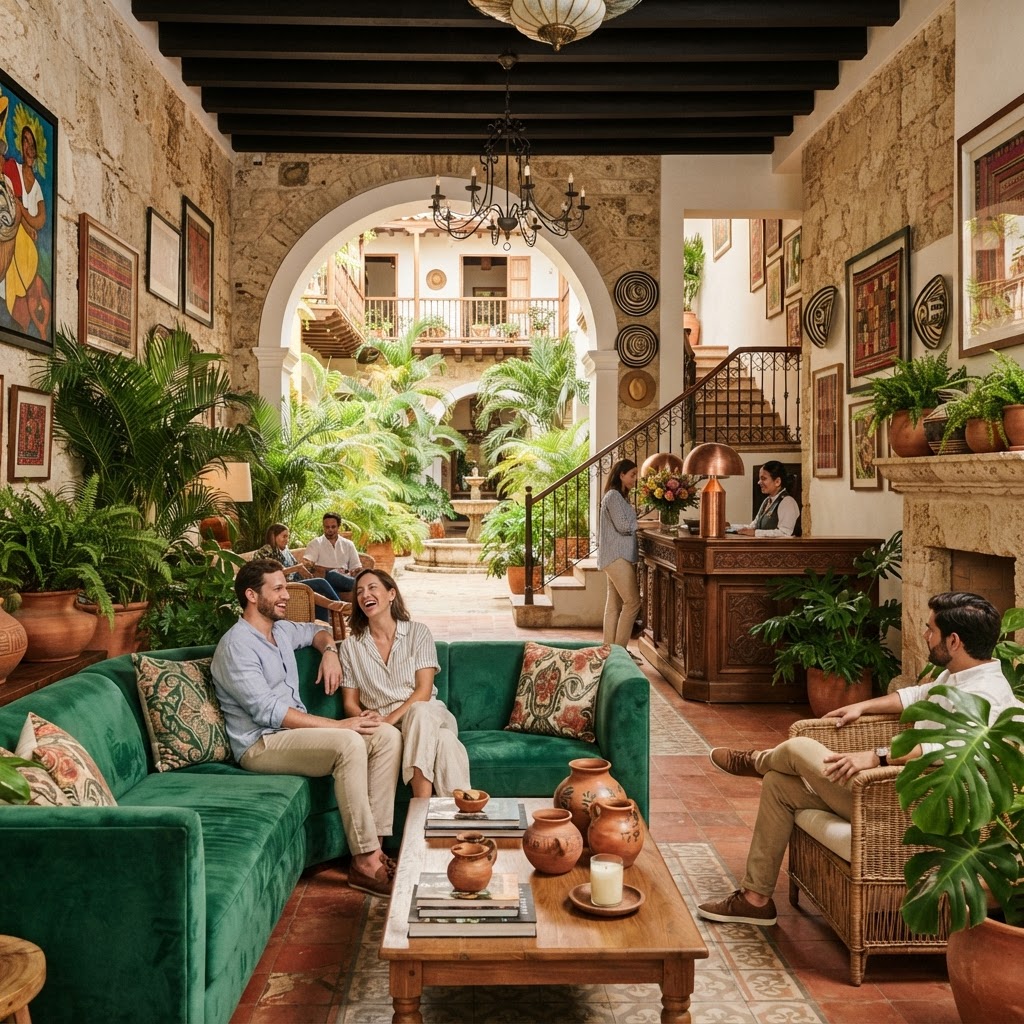 Diseño de experiencia para hoteles boutique en Colombia