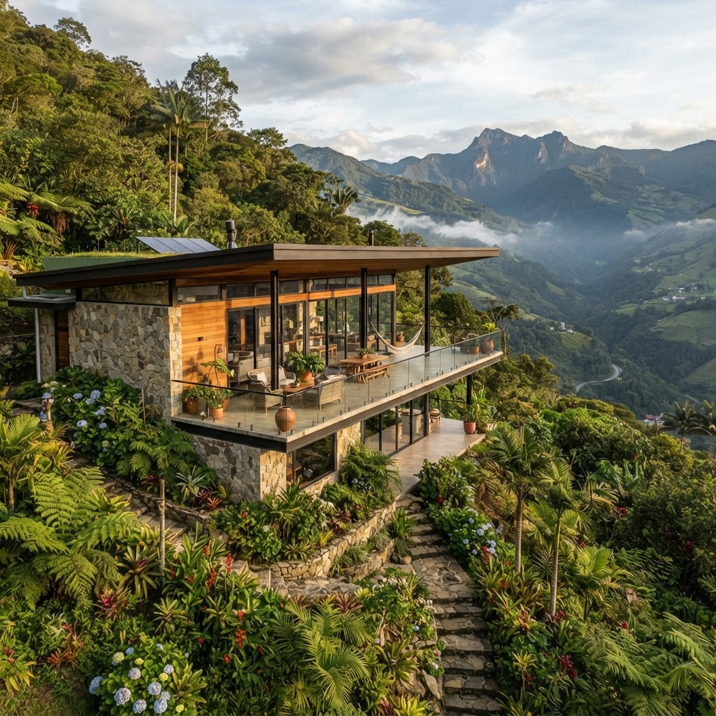 Arquitectura bioclimática para casas modernas en Colombia