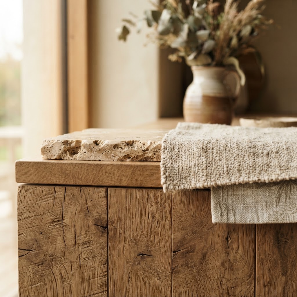 Materiales eco-friendly para diseño de interiores