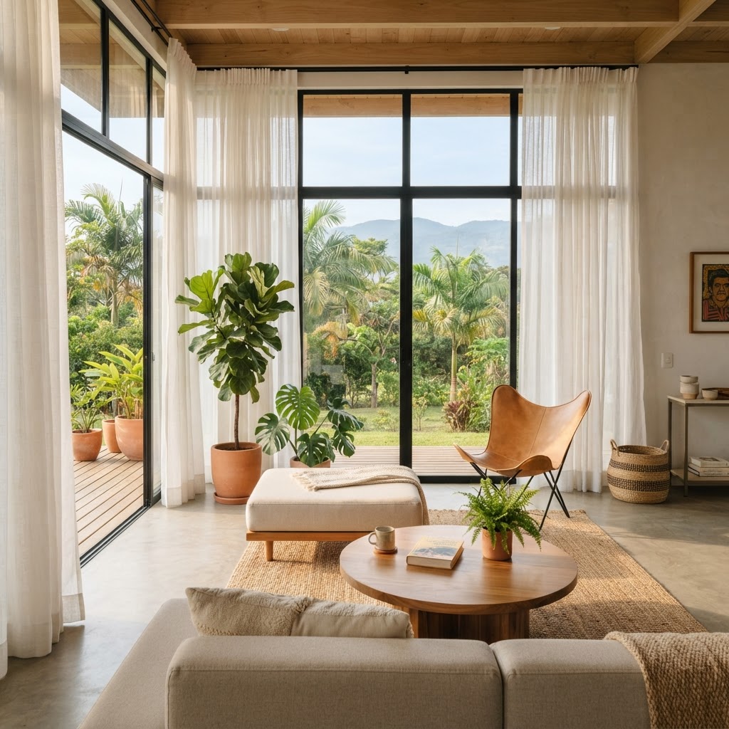 Iluminación natural en arquitectura residencial colombiana