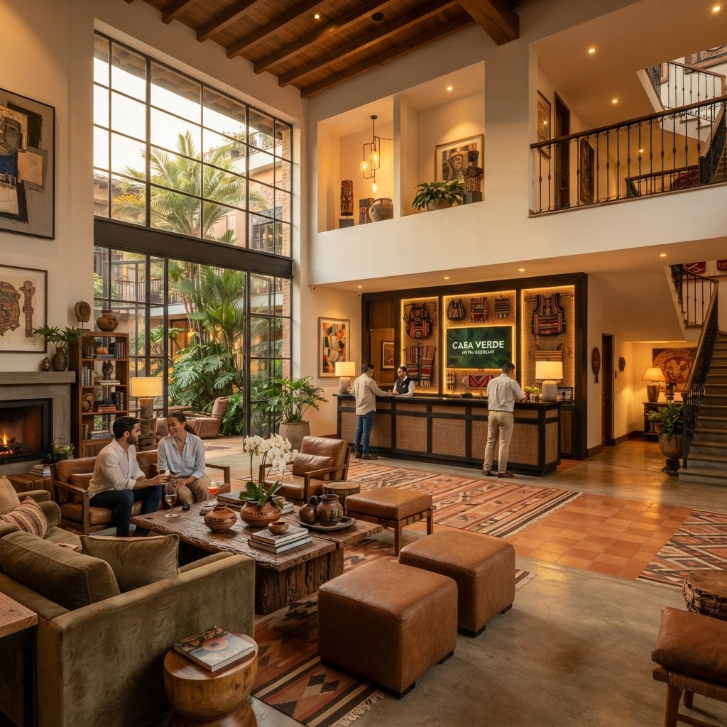 Diseño de interiores para hoteles boutique en Medellín