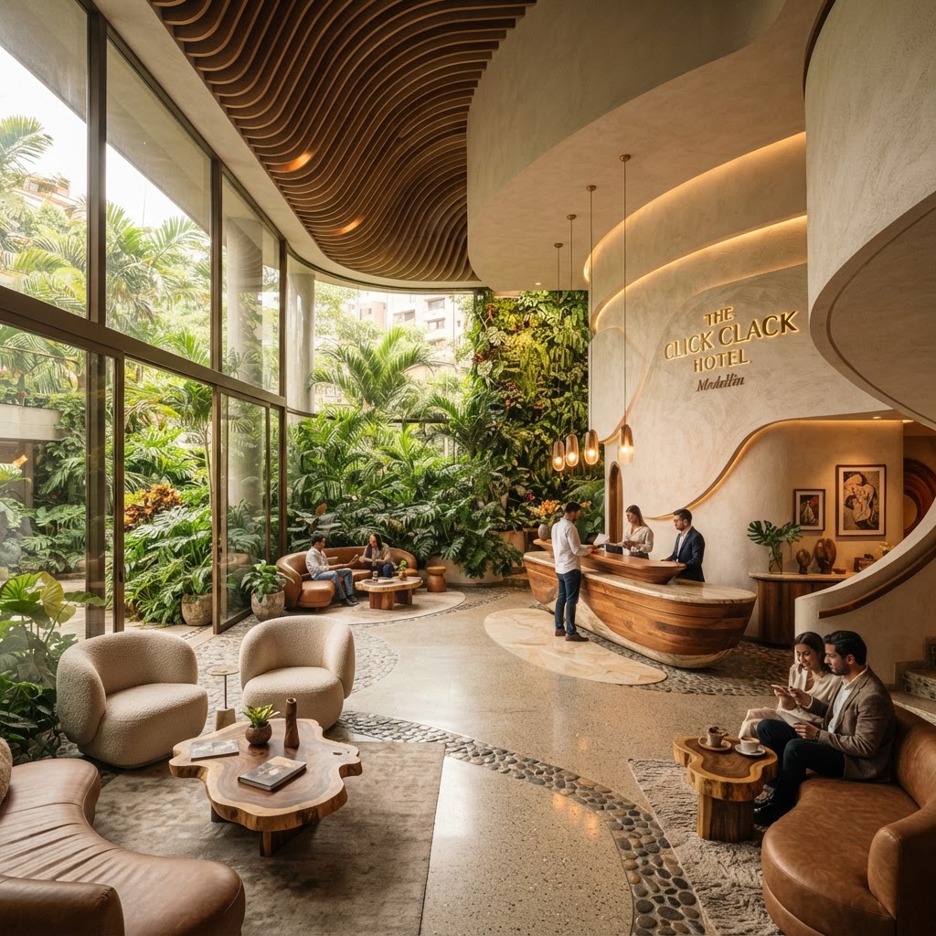 Diseño de interiores para hoteles boutique: Claves 2026