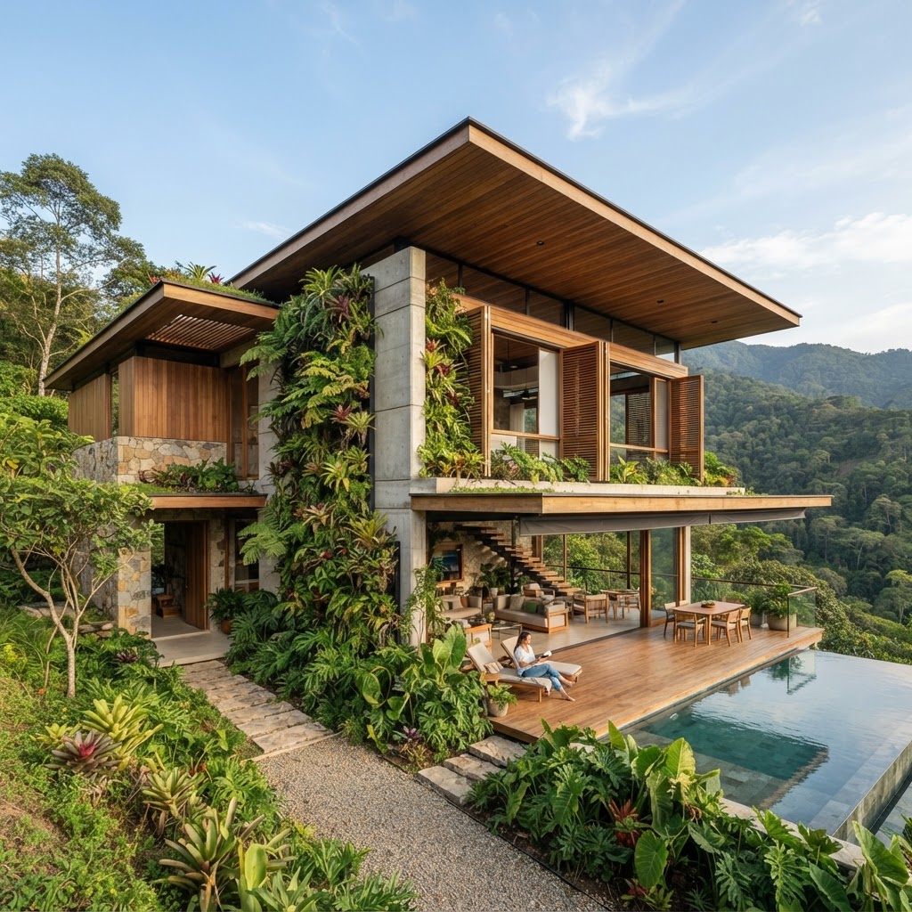 Arquitectura bioclimática para casas modernas en Colombia