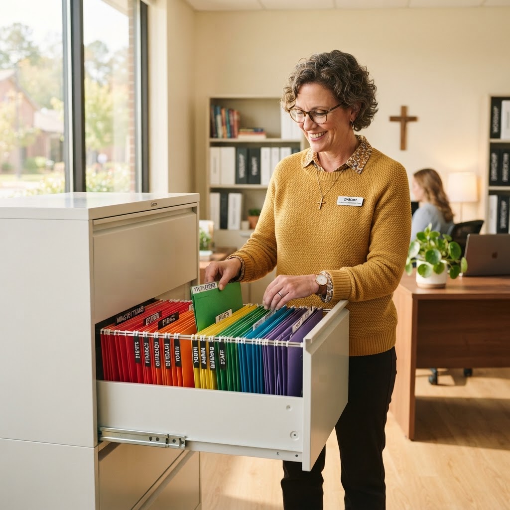 The Art of Church Administration: Color Codes and Filing Cabinets