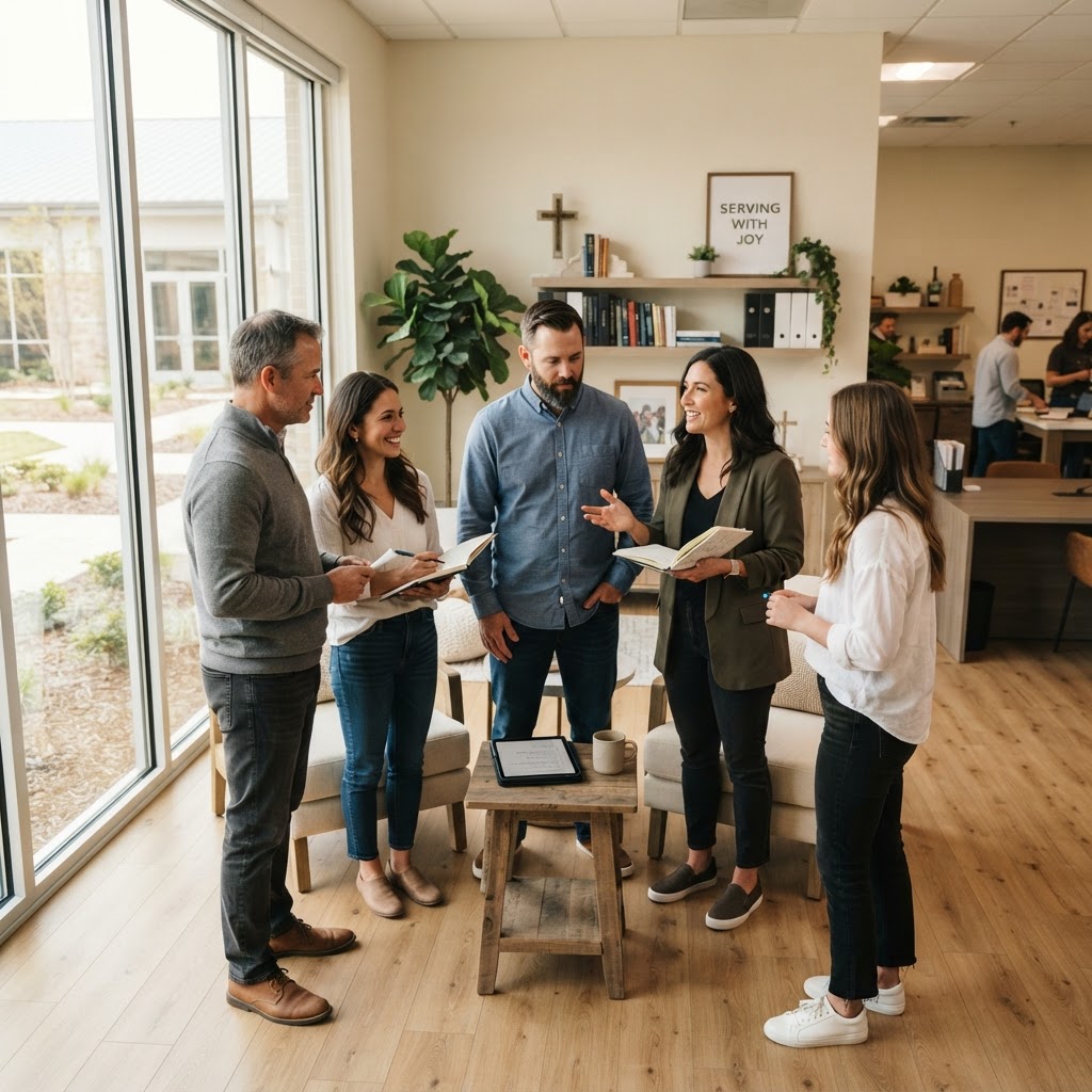 Team Huddles vs. Full Meetings: Right-Sizing Ministry Communication
