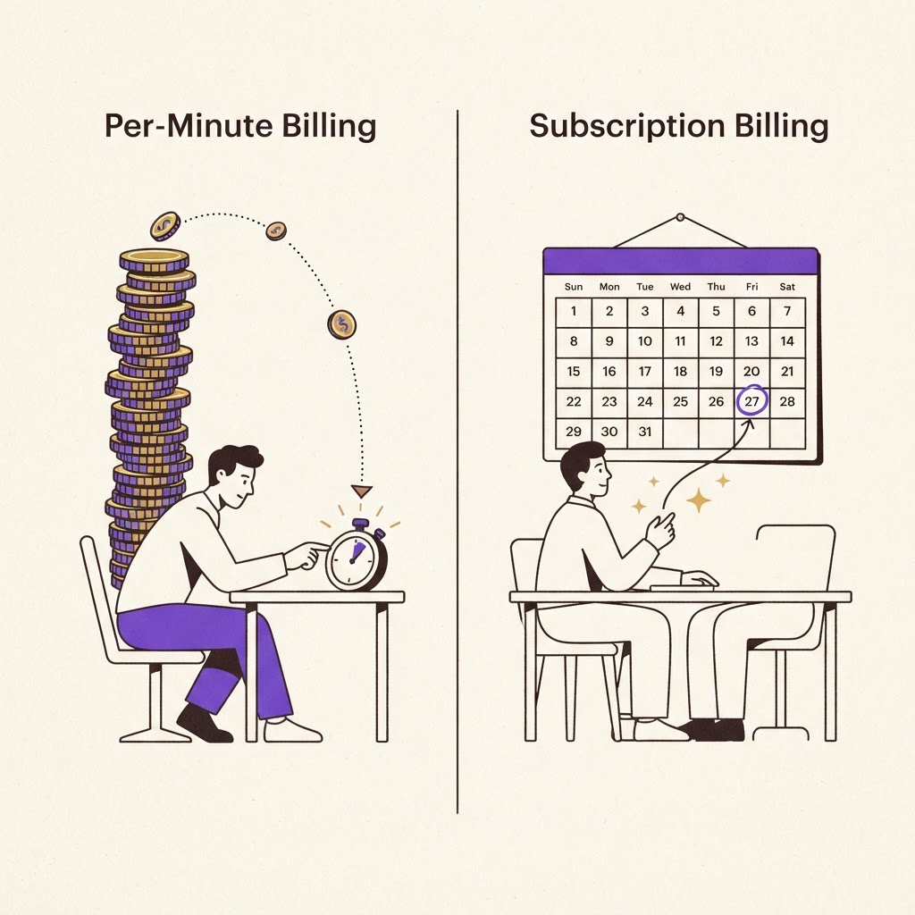 What Meeting Transcription Costs: Per-Minute vs. Per-Seat Pricing