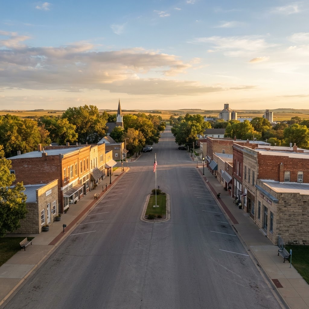 Bazile Mills city image