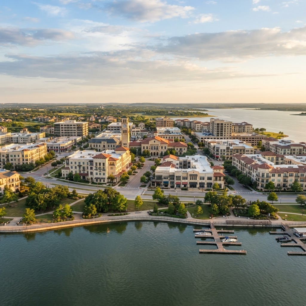 Lakeside city image
