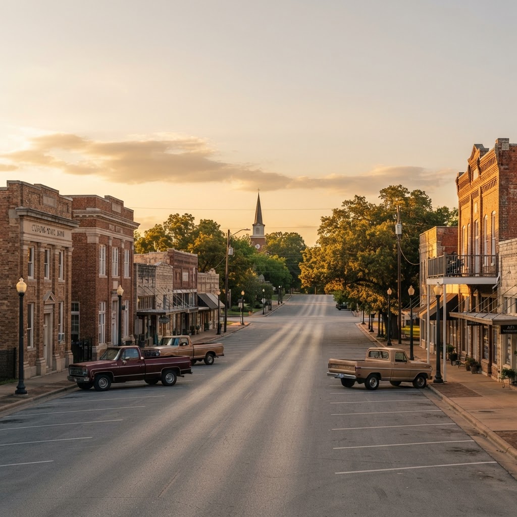 Cushing city image