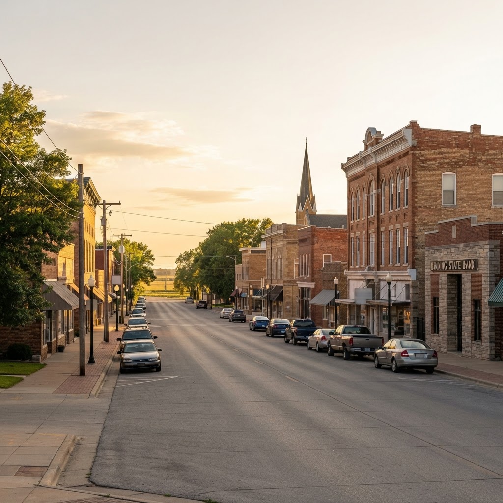 Bruning city image