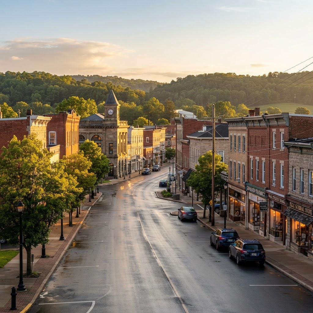 Creekside city image