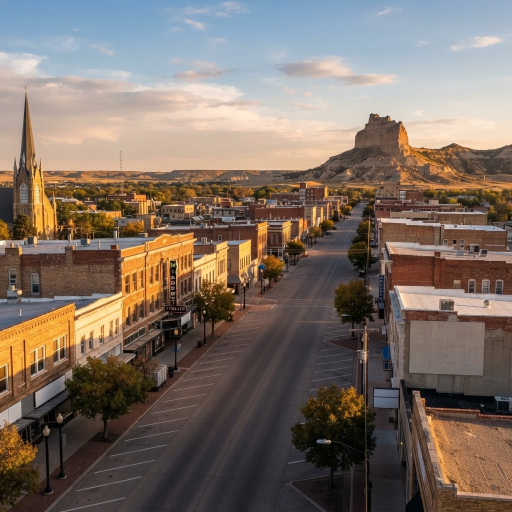 Western city image