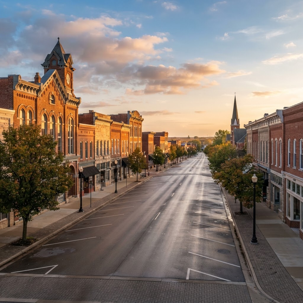 Upland city image