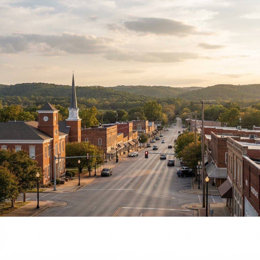 Stringtown city image