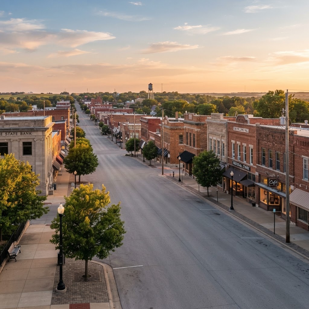 Lane city image