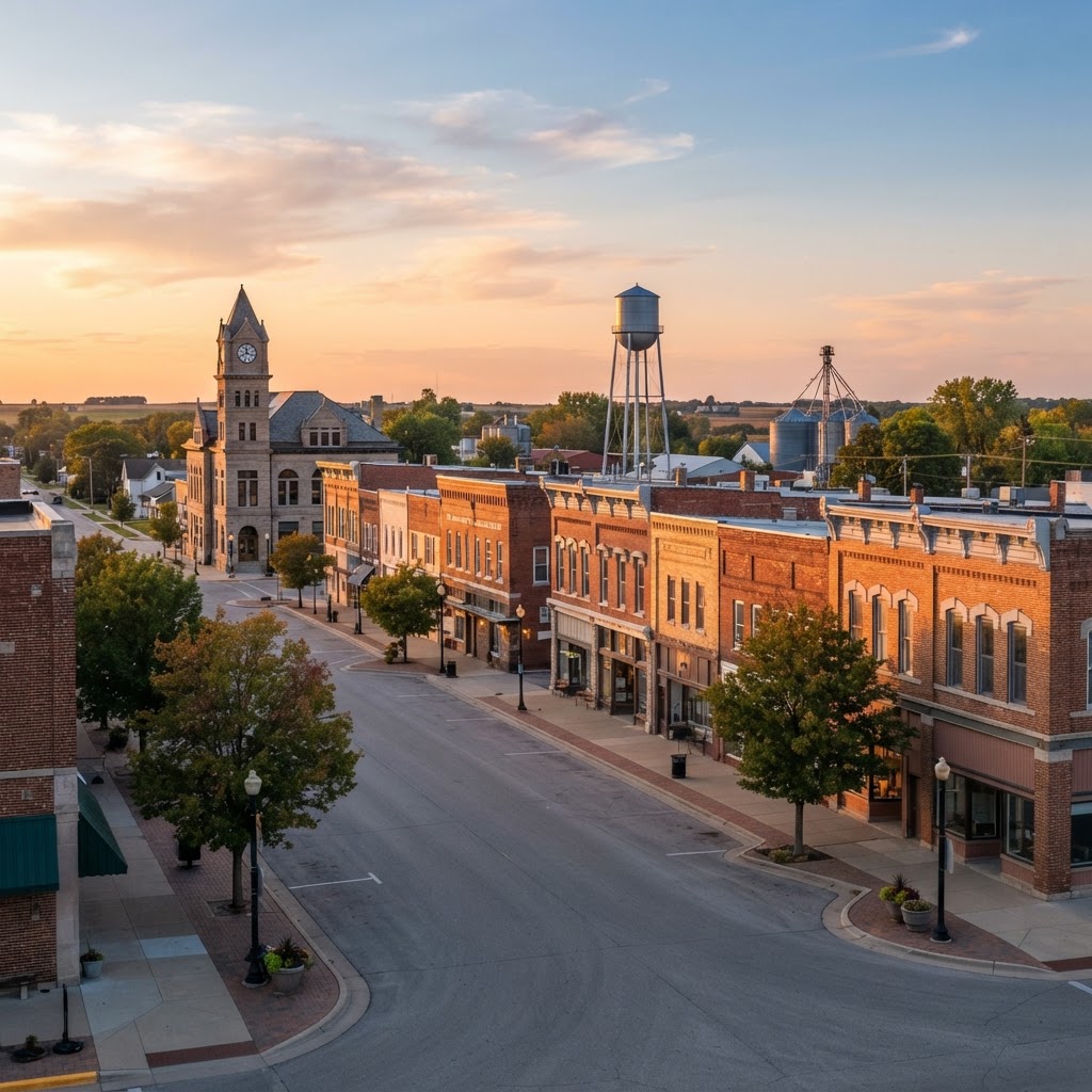 Dows city image